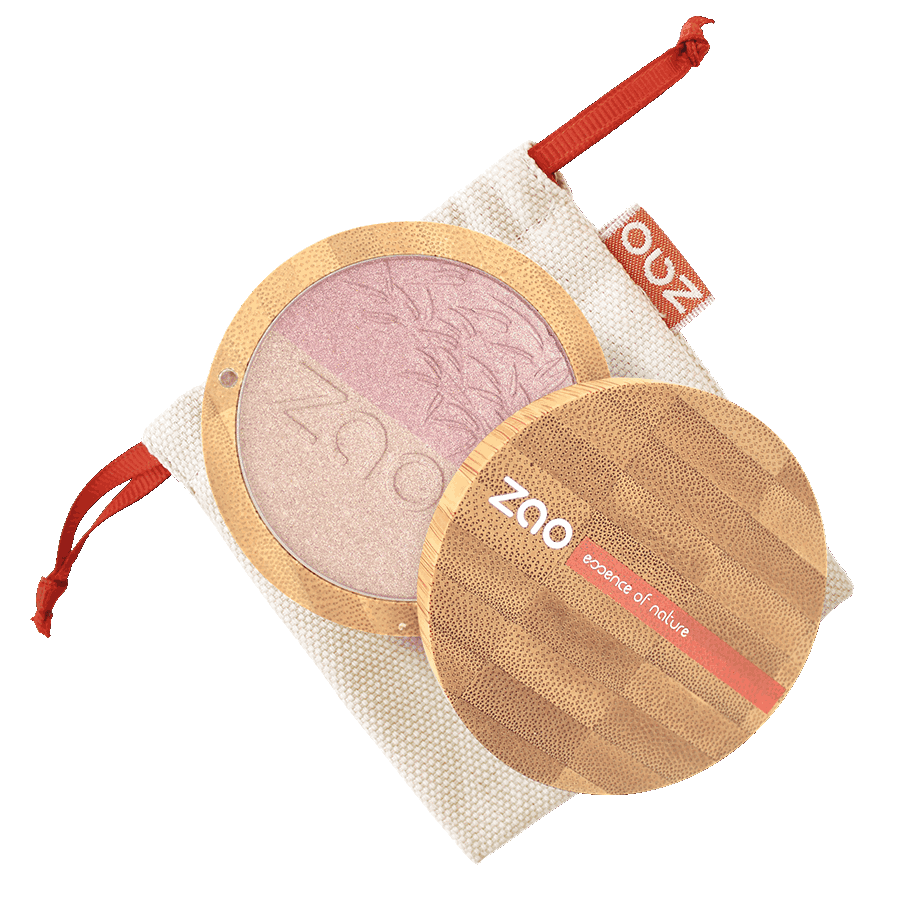 Дуо хайлайтър шампанско и злато ZAO Organic 1 Дуо хайлайтър шампанско и злато ZAO Organic