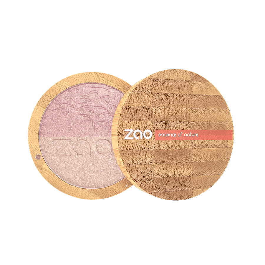 Дуо хайлайтър шампанско и злато ZAO Organic 2 Дуо хайлайтър шампанско и злато ZAO Organic