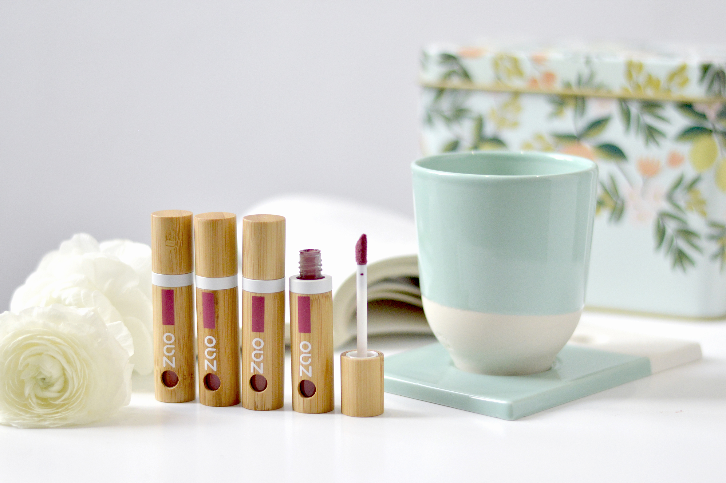 Lip ink матово течно червило ZAO Organic (4 цвята) 10 Lip ink матово течно червило ZAO Organic (4 цвята)