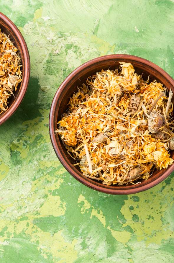 Био сушен български невен с чашка (Calendula) - насипно 1 Био сушен български невен с чашка (Calendula) - насипно