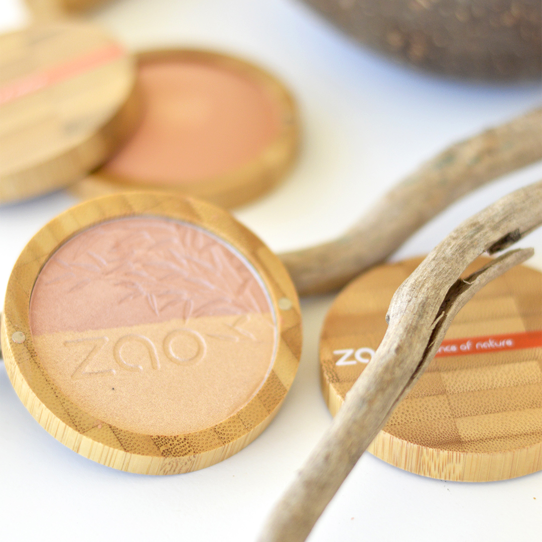 Дуо хайлайтър шампанско и злато ZAO Organic 3 Дуо хайлайтър шампанско и злато ZAO Organic