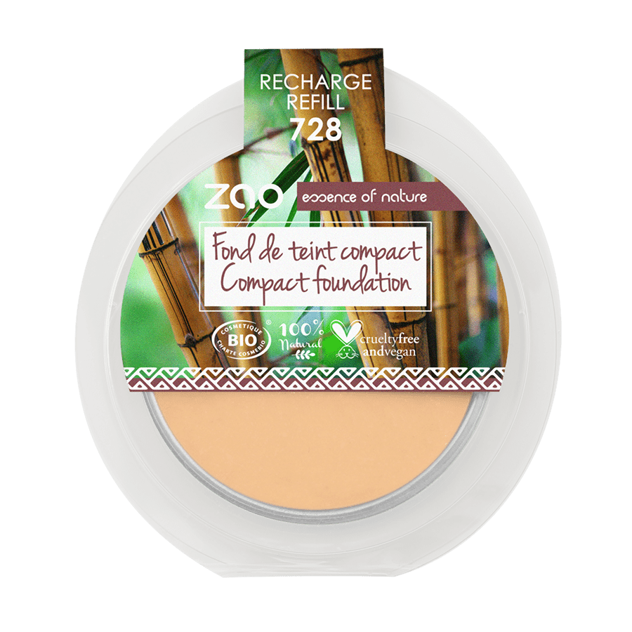 Компактен-органик-фон-дьо-тен-ZAO-Organic-728 натурален фон дьо тен