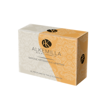Био успокояващ домашен сапун с липа и мимоза - Alkemilla