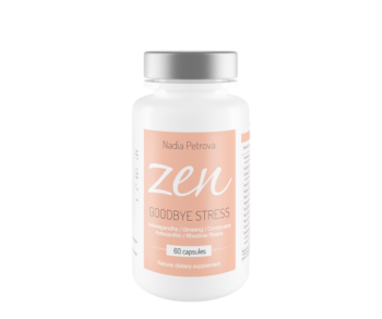 Хранителна добавка Zen, goodbye stress, с адаптогени и антиоксиданти
