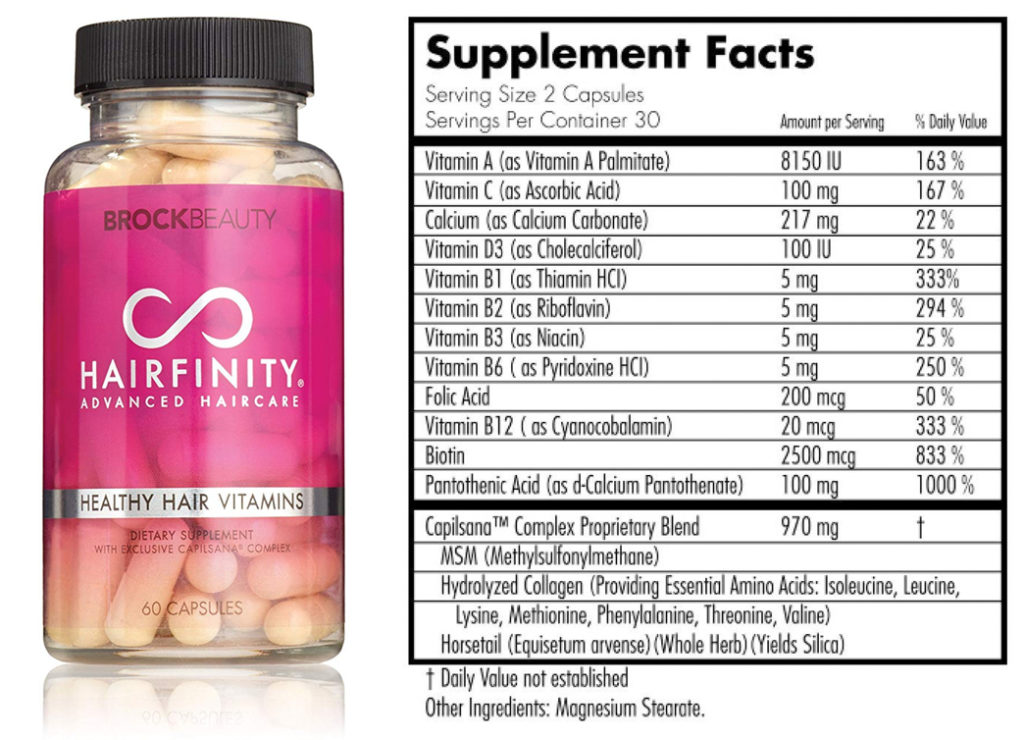 hairfinity-добавка-за-растеж-на-косата-биотин-2 Добавка за красива и здрава коса с биотин и МСМ - Hairfinity