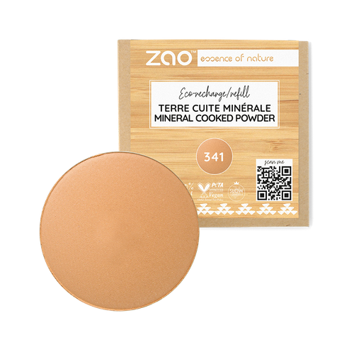 ZAO Organic - Минерална печена бронзираща пудра ZAO-Organic-Минерална-печена-бронзираща-пудр