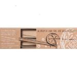 Комплект-Стоманени-сламки-почистваща-четка-Casa Organic-odonata