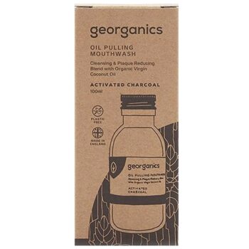 Масло за жабурене активен въглен - Georganics