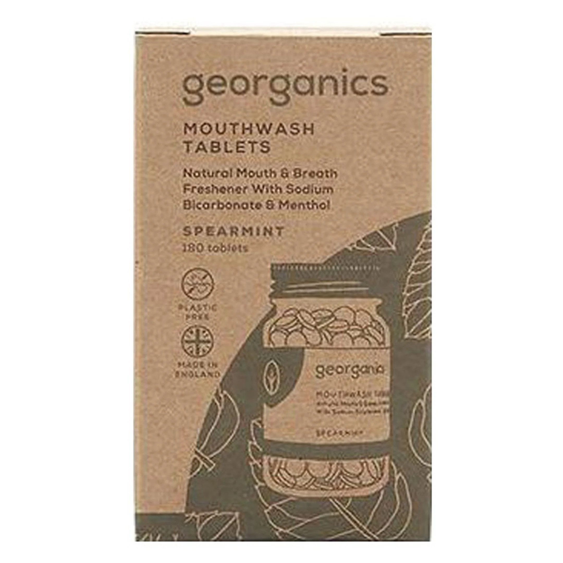 Таблетки-за-почистване-на-уста-сладка-мента-Georganics-odonata 3 Таблетки за почистване на уста сладка мента - Georganics