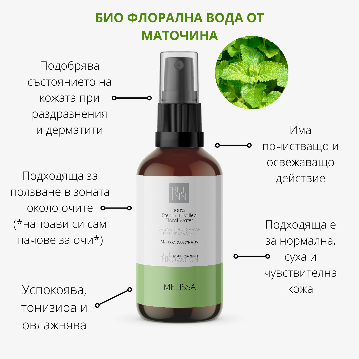 Флорална-вода-от-маточина–BULINNOVATION-odonata 2 Флорална вода от маточина – BUL INNOVATION