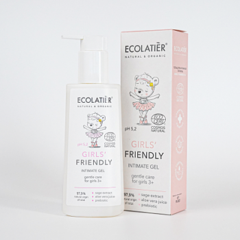 Гел за интимна хигиена за момичета 3+ - ECOLATIER