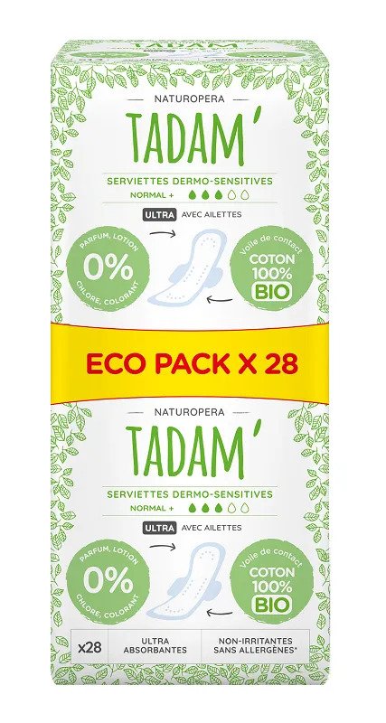 Био-дамски-превръзк-ULTRA-NORMAL+-TADAM-odonata Био дамски превръзки ULTRA NORMAL+ - TADAM