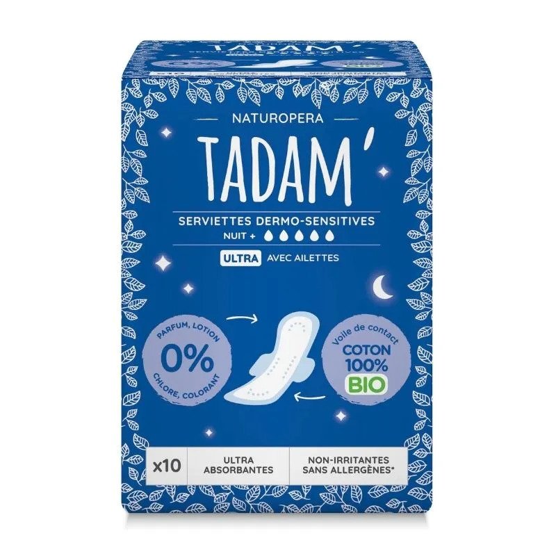 Био-дамски-превръзки-ULTRA-NIGHT+-TADAM-odonata Био дамски превръзки ULTRA NIGHT+ - TADAM