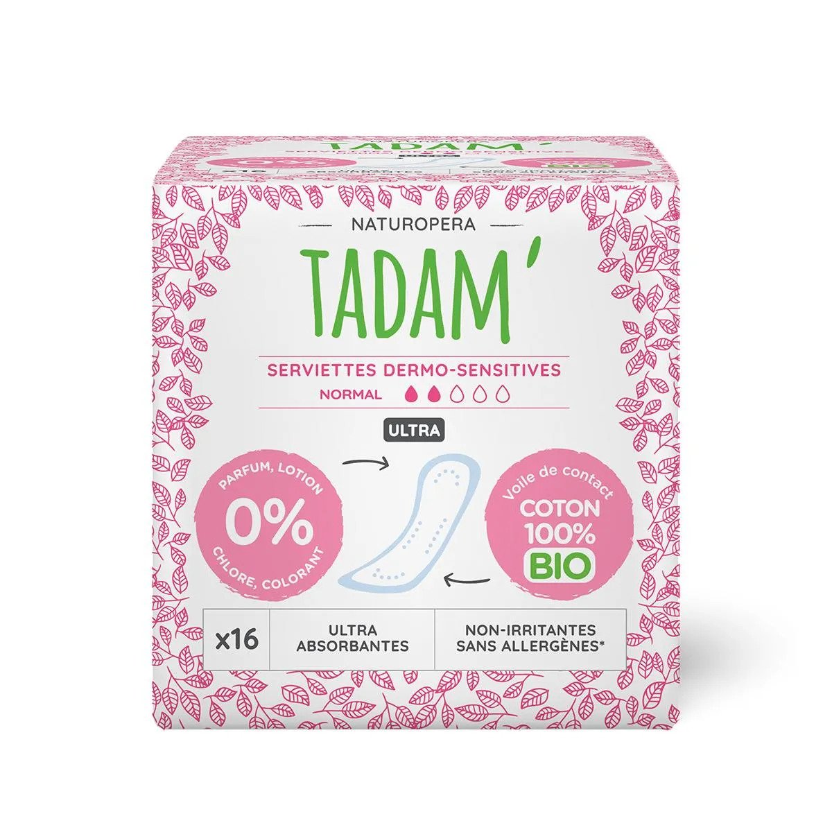 Био-дамски-превръзки-ULTRA-NORMAL-TADAM-odonata Био дамски превръзки ULTRA NORMAL - TADAM