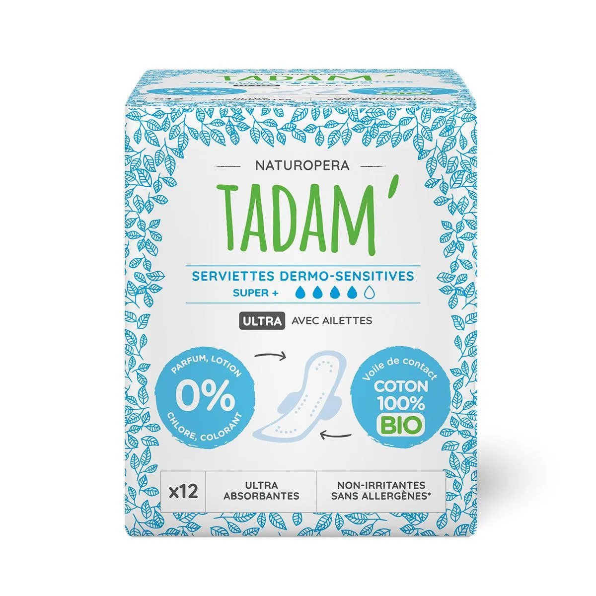 Био-дамски-превръзки-ULTRA-SUPER-TADAM-odonata Био дамски превръзки ULTRA SUPER+ - TADAM