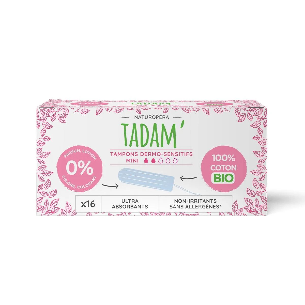 Био-дамски-тампони-MINI-TADAM-odonata Био дамски тампони MINI - TADAM