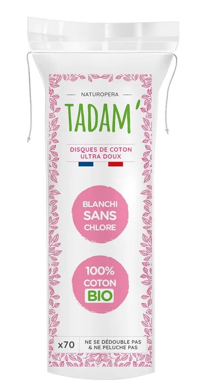 Био-тампони-за-грим-кръгли-TADAM-odonata Био тампони за грим кръгли - TADAM
