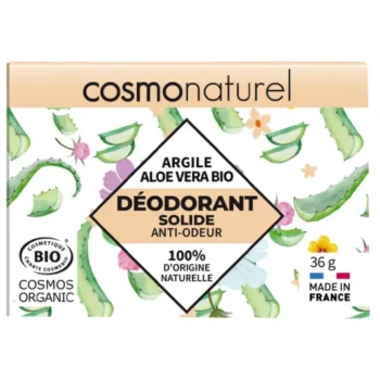 Био твърд дезодорант с глина и алое вера – COSMO NATUREL