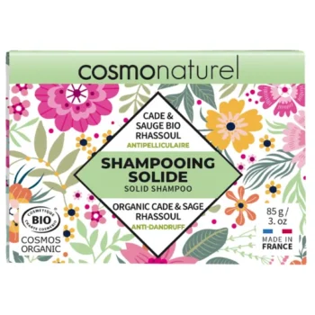 Био твърд шампоан против пърхот с кейд, салвия и глина расул – COSMO NATUREL