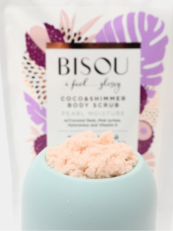 Скраб за тяло с кафе Арабика - Pearl Moisture - 200г - BISOU Скраб за тяло с кафе Арабика - Pearl Moisture - 200г - BISOU