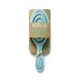 Eco-friendly четка за коса Blue Spiral - NOELLE