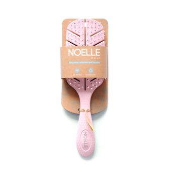 Eco-friendly четка за коса Pink Leaf - NOELLE