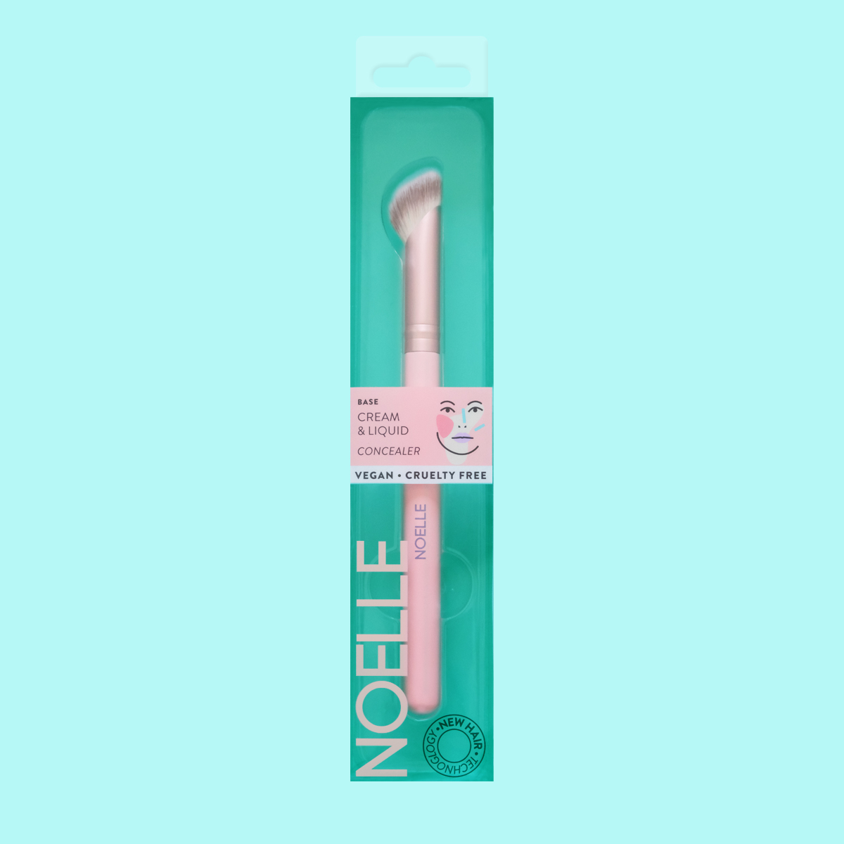 Скосена четка за грим NOELLE 2.3 Base Скосена четка за грим NOELLE 2.3 Base