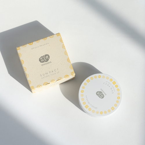 Organic_Flowers_Sun_Pact_Tone_Up_3 Organic Flowers Sun Pact SPF50 - Tone Up - Whamisa