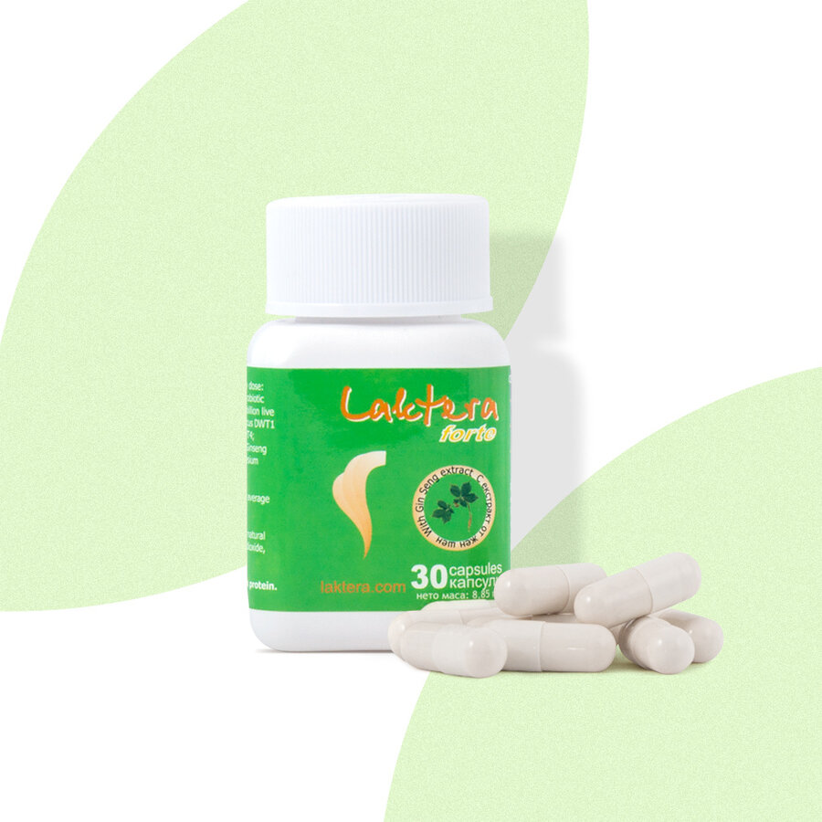 Пробиотик-капсули-Laktera-Forte-odonata Пробиотик капсули Laktera Forte