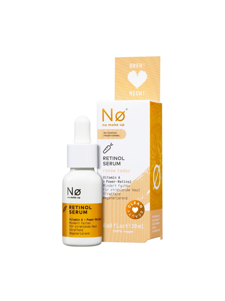 Retinol-Serum-Parfumfrei-no-cosmetics-РЕТИНЛ Серум с 2% Granactive Retinoid 0,01% Retinol Nø Cosmetics