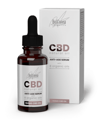 Анти ейдж серум за лице CBD - BulCanna Cosmetics