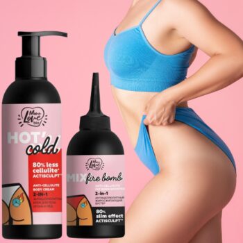 Антицелулитен сет крем+бустер за тяло 2в1 HOT’COLD - BISOU