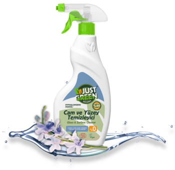 Билков почистващ препарат за стъкла - Just Green Organic