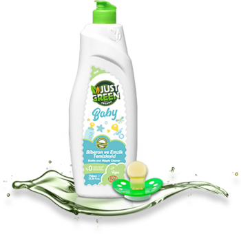 Препарат за миене на бебешки съдове и шишета - Just Green Organic