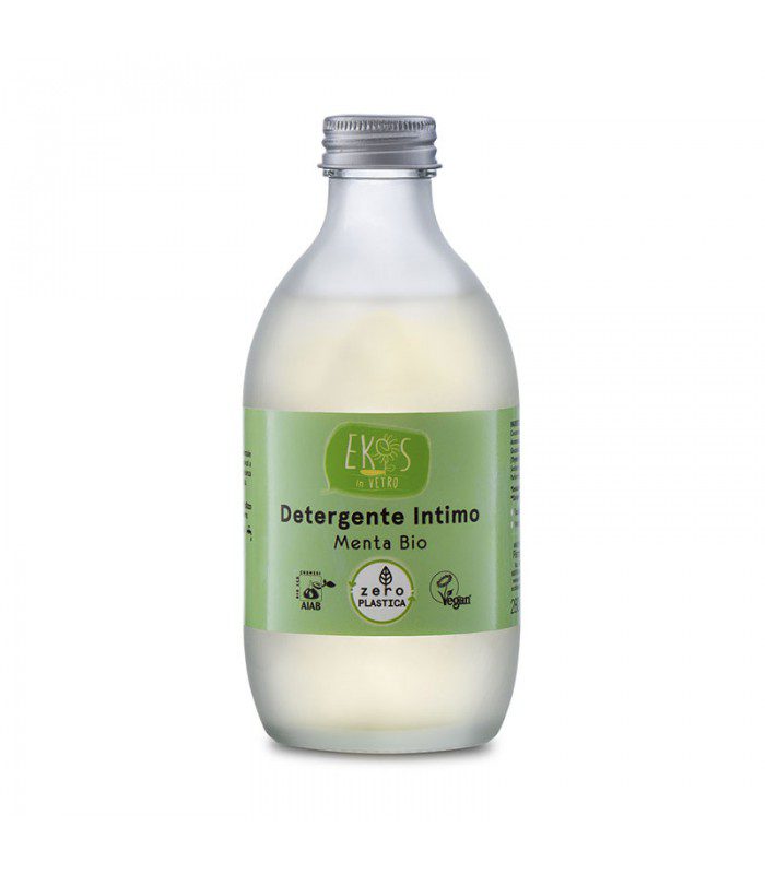 detergent-intimen-gel-ekos-zero-waste-glass-odonata Органик интимен гел с мента - Ekos Personal Care - 280ml