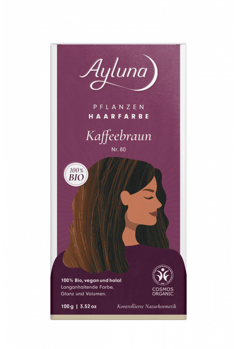 coffee-brown-no80-ayluna-bio-vegan-kuna-za-kosa.jpg Био веган билкова боя (къна) за коса - AYLUNA - No80 Coffee Brown