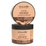 Възстановяваща маска за третирана и боядисана коса – ECOLATIER