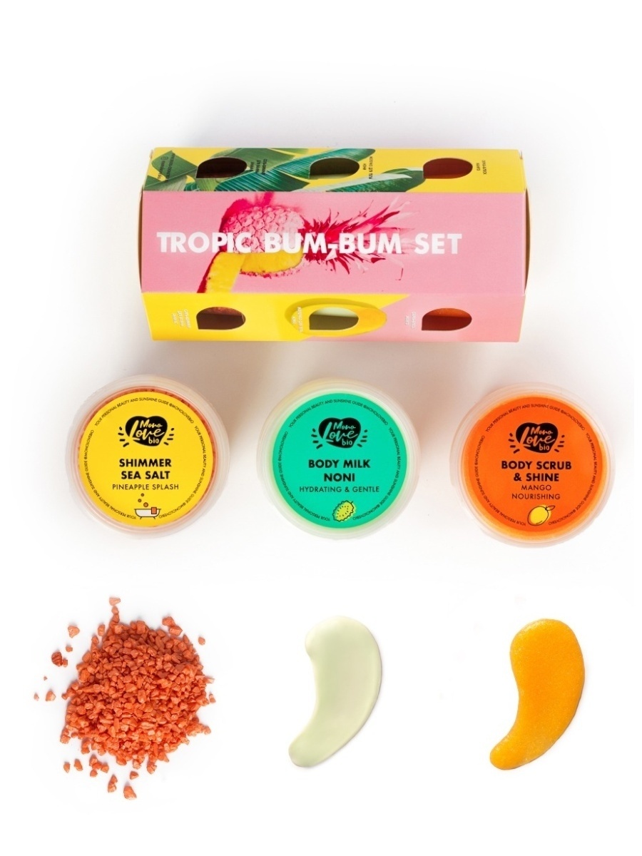 MonoLove - Сет за тяло - TROPIC BUM-BUM SET1 MonoLove-Сет-за-тяло-TROPIC-BUM-BUM-SET