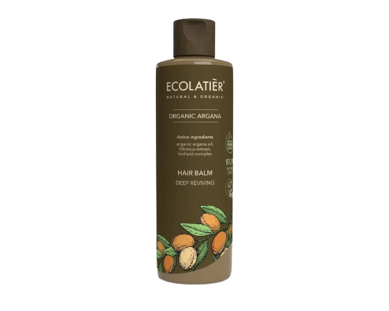 Ecolatier-Възстановяващ-балсам-за-коса-с-органичен-арган-odonata Ecolatier - Възстановяващ балсам за коса с органичен арган