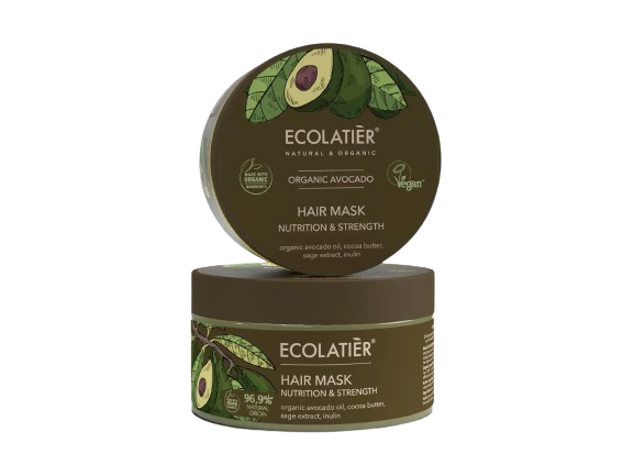 Ecolatier-Дълбоко-подхранваща-маска-за-коса-с-органично-авокадо-odonata Ecolatier - Дълбоко подхранваща маска за коса с органично авокадо
