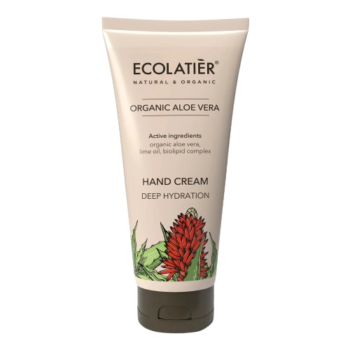 Ecolatier - Дълбоко хидратиращ крем за ръце с Алое вера