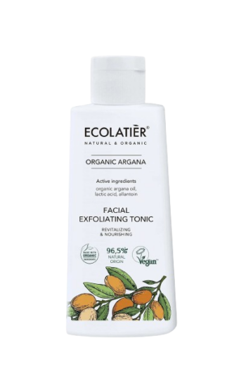 Ecolatier - Ексфолиращ тоник с органичен арган