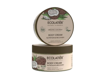 Ecolatier - Подхранващ крем за тяло с органичен кокос