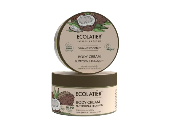 Ecolatier-Подхранващ-крем-за-тяло-с-органичен-кокос-odonata Ecolatier - Подхранващ крем за тяло с органичен кокос