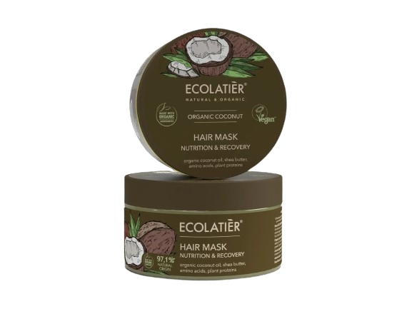 Ecolatier-Подхранваща-маска-за-коса-с-органичен-кокос-odonata Ecolatier - Подхранваща маска за коса с органичен кокос