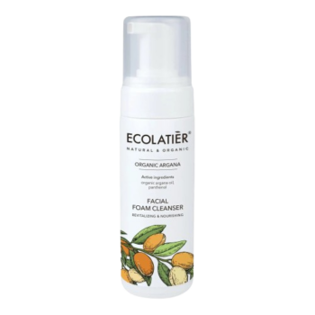 Ecolatier - Ревитализираща почистваща пяна с органичен арган