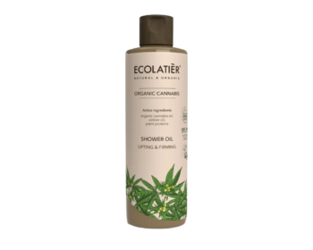 Ecolatier - Стягащо душ олио с Органичен канабис