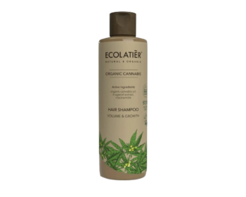Ecolatier - Шампоан за коса за растеж и обем с Органичен канабис