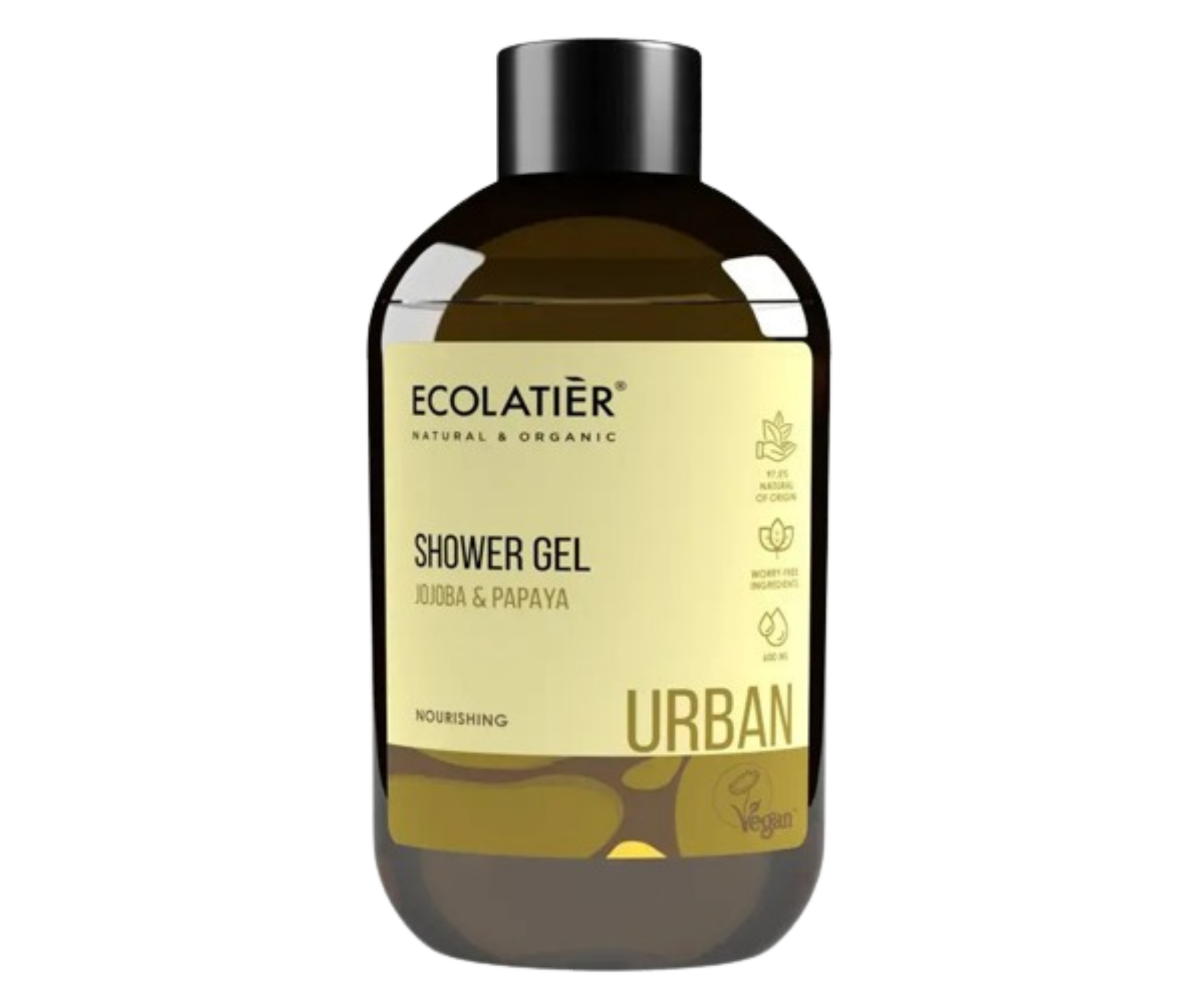 Ecolatier-Душ-гел-с-Жожоба-и-папая-odonata Ecolatier - Душ гел с Жожоба и папая