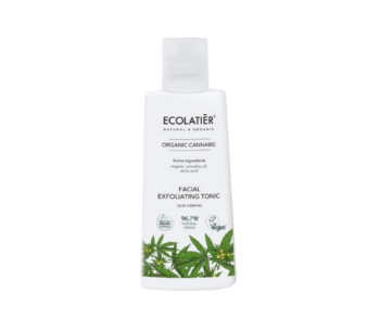 Ecolatier - Ексфолиращ тоник за лице с Органичен канабис